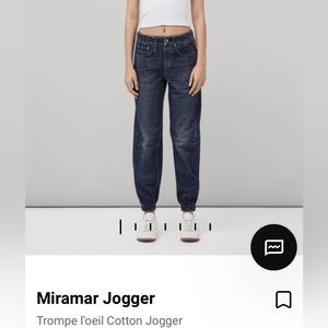 Rag & Bone Miramar Jogger
Trompe l'oeil Cotton Jogger